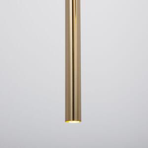 Lampada a sospensione SOPEL LUX oro spazzolato 3xG9x3W metallo, dimensioni: 130x16x16 cm, IP20, Sigma Lighting