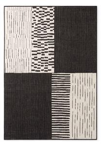 Tappeto da interno/esterno nero/color crema 120x170 cm Haringey Acacia – Ted Baker