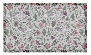 Zerbino in plastica riciclata 40x70 cm Hare Wildflowers – Artsy Doormats