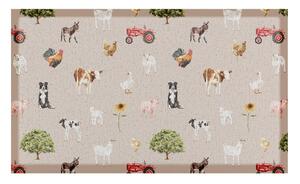 Zerbino in plastica riciclata 40x70 cm Farm Life – Artsy Doormats