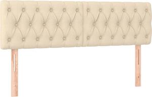 Testiere Crema 144x7x78/88 cm in Tessuto