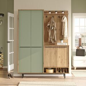 Skye Decor, OS1-SY, armadi, mobile da ingresso, rovere, 147,4 x 195,6 x 35,5 cm