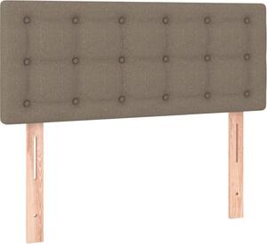 Testiera Tortora 80x5x78/88 cm in Tessuto