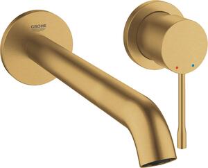 Miscelatore per lavabo a 2 fori ESSENCE FMS Outlet 230 mm cool sunrise spazzolato 29193GN1