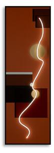 Dipinto stampato con cornice inclusa/dipinto su tela 50x150 cm LED – Mauro Ferretti