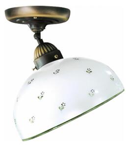 Kolarz 731.10.27 - Lampadario a plafone NONNA 1xE27/75W/230V diametro 30 cm verde