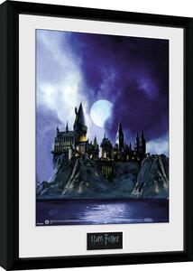 Quadro Harry Potter - Hogwarts Painted, Poster Incorniciato