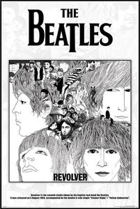 Posters, Stampe The Beatles - Revolver Album Cover, (61 x 91.5 cm)