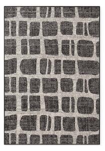 Tappeto da interno/esterno nero/color crema 120x170 cm Haringey Ruskin – Ted Baker