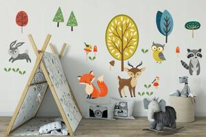 Adesivo decorativo da parete per bambini 60 x 120 cm