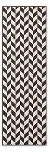Passatoia da interno ed esterno nera/color crema 80x200 cm Haringey Terrick – Ted Baker