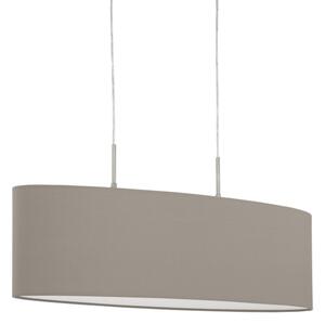 Eglo 31581 - Lampadario a sospensione con filo PASTERI 2xE27/60W/230V