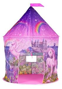 Una bella tenda per ragazze con unicorno