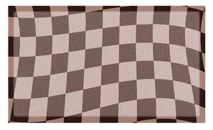 Zerbino in plastica riciclata 40x70 cm Checkerboard – Artsy Doormats