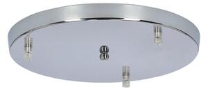 Lampadario a sospensione con filo MARINA 3xE27/60W/230V cromo