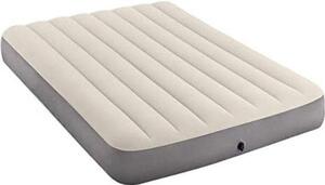 Letto gonfiabile singolo, autogonfiabile, 191x137x25 cm, grigio