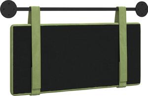 Testiera sospesa Verde chiaro Velluto