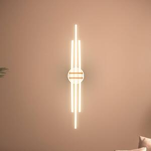 Briloner Plafoniera a LED Tinka, Alluminio / Grigio / Zincato, Soggiorno / Sala da pranzo, Metallo, Moderno, Plafoniera LED