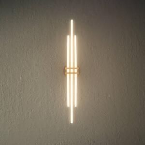 Briloner Plafoniera a LED Tinka, Legno chiaro, Soggiorno / Sala da pranzo, Metallo, Moderno, Plafoniera LED
