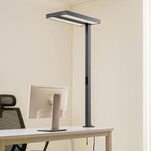 Lampada con morsetto Logan Arcchio, dimmerabile, Nero, Studio / Ufficio, Alluminio, Moderno, Lampada con morsetto