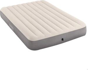 Letto a soppalco gonfiabile, color taupe/grigio, misura California King