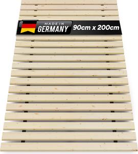 TUGA - Holztech Marken Rete a doghe in legno 90x200 cm 300 kg Rete per letto