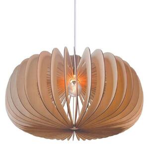 Nordlux Lampada a sospensione Hazo, dimmerabile, Soggiorno / Sala da pranzo, Legno, Scandinavo, Lampada a sospensione