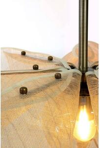 Markslöjd Lampada a sospensione Styrka, dimmerabile, Crema / Ambra, Soggiorno / Sala da pranzo, Tessuto / Stoffa / Seta, Lampada a sospensione