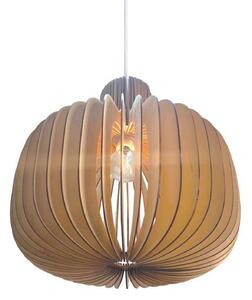 Nordlux Lampada a sospensione Hazo, dimmerabile, Soggiorno / Sala da pranzo, Legno, Scandinavo, Lampada a sospensione