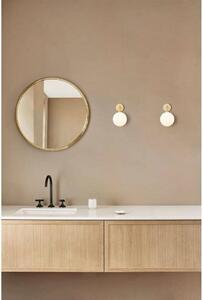 Nuura Aps Applique da parete di design Apiales, dimmerabile, Ottone / Oro, Soggiorno / Sala da pranzo, Vetro, Scandinavo, Applique
