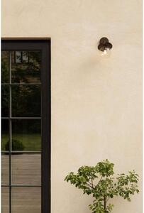 Nuura Aps Applique da esterno Liila, larghezza 16 cm, nero/trasparente dimmerabile, Nero, Metallo, Scandinavo