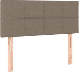Testiera Tortora 90x5x78/88 cm in Tessuto