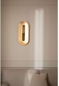 Nuura Aps Applique da parete di design Sasi, dimmerabile, Ottone / Oro, Soggiorno / Sala da pranzo, Metallo, Scandinavo, Applique