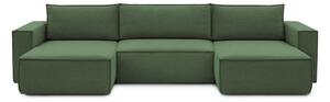 Divano angolare verde (a U) Nihad - Bobochic Paris