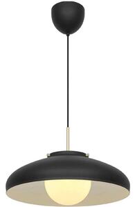 DFTP by Nordlux Lampada a sospensione Latif, dimmerabile, Nero, Soggiorno / Sala da pranzo, Ottone, Scandinavo, Lampada a sospensione