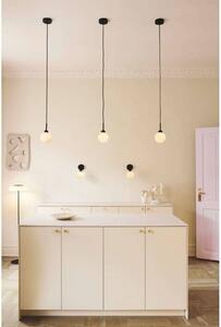 Nuura Aps Applique da parete di design Apiales, dimmerabile, Nero, Soggiorno / Sala da pranzo, Vetro, Scandinavo, Applique