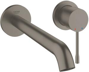 Miscelatore per lavabo a 2 fori ESSENCE FMS Outlet 230 mm in grafite dura spazzolata