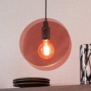 IT´S ABOUT ROMI Lampada a sospensione Toledo, Marrone / Ruggine, Camera da letto, Vetro, Moderno, Lampada a sospensione