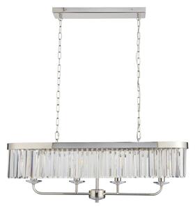 Endon 109058 - Lampadario a catena 4xE14/6W/230V cromo lucido