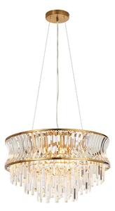 Endon 107785 - Lampadario sospeso a cavo 9x E14/6W/230V, ottone