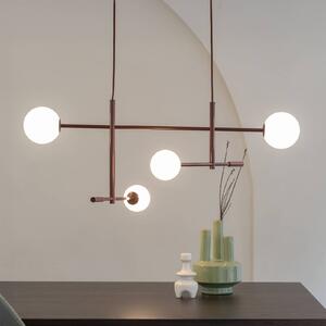 IT´S ABOUT ROMI Lampada a sospensione Copenhagen, Rosso, Soggiorno / Sala da pranzo, Metallo, Lampada a sospensione