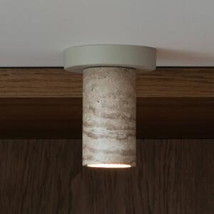 IT´S ABOUT ROMI Plafoniera soffitto Tivoli, Crema / Ambra, Soggiorno / Sala da pranzo, Pietra, Moderno, Plafoniera
