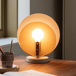 IT´S ABOUT ROMI Lampada da tavolo Toledo, Crema / Ambra, Camera da letto, Vetro, Moderno, Lampada da tavolo