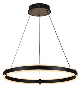 Brilagi-LED Lampada a sospensione dimmerabile su cavo CIRCLE LED/85W/230V 3000-6500K nero + telecomando