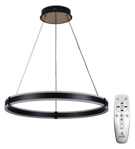 Brilagi-LED Lampada a sospensione dimmerabile su cavo CIRCLE LED/85W/230V 3000-6500K nero + telecomando