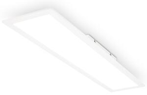 BRILONER SIMPLE LED plafoniera per bagno, IP44 protezione dagli spruzzi d'acqua, luce bianca neutra, bianco, 78 x 18 x 6,5 cm