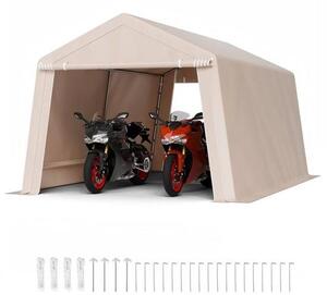 Tenda da garage per tettoia - tenda in lamina 305x457x243cm - casetta da giardino per deposito e protezione