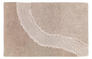 Tappeto D'arredo In Cotone Ankara 50x80 Carrara Moderno Sabbia Caleffi