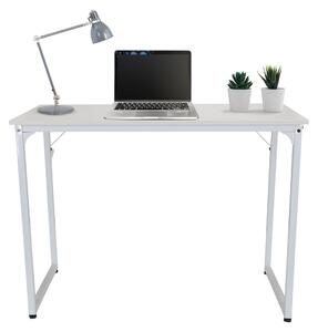 WORKSPACE I scrivania per computer 100 x 50 Bianco