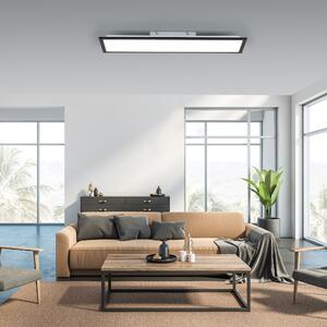 FLAT LED 16W 3000K 1615lm plafoniera nera LeuchtenDirekt 14741-18 Zuma Line